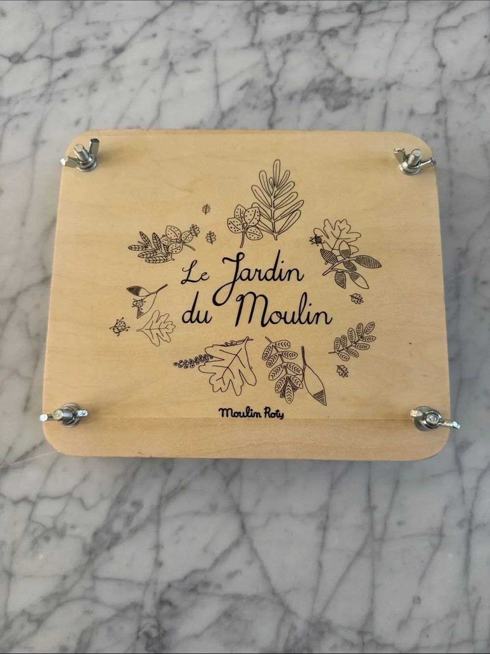 Moulin Roty Wooden Flower Press